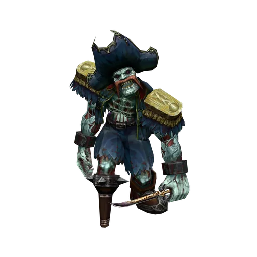 Pirate Zombie Captain