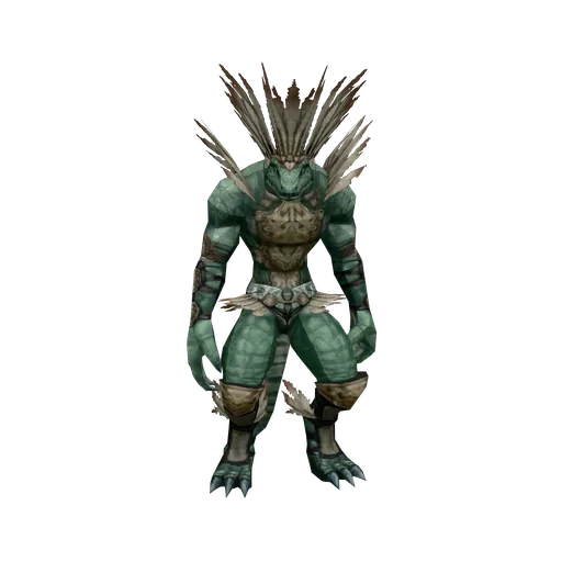 Delu Lizardman Shaman Delu Lizardman Shaman